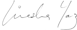 Liesha Yaz signature