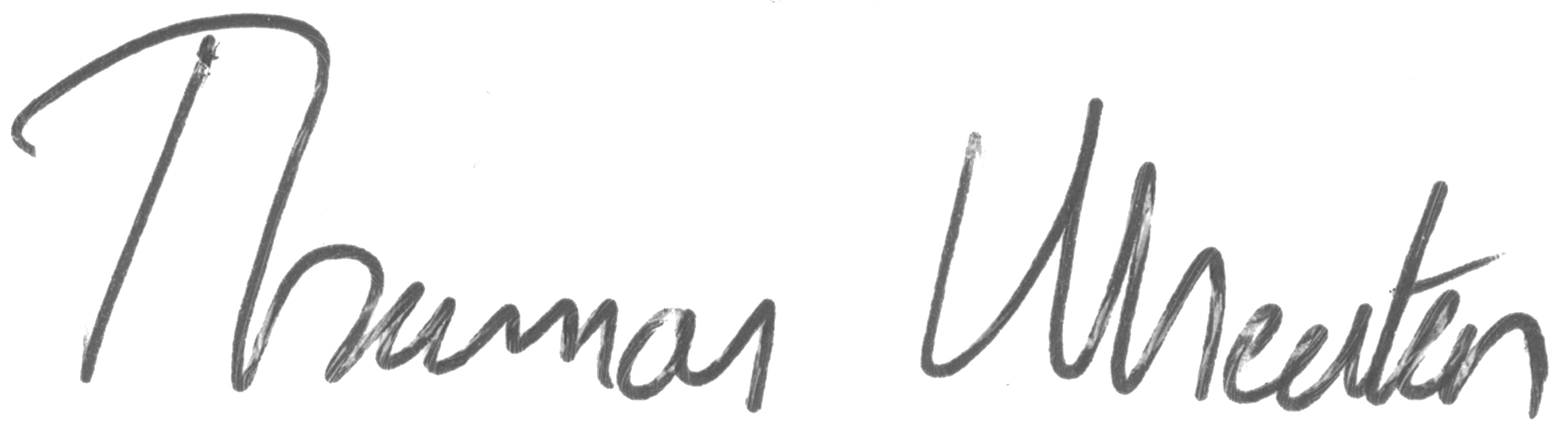 Tom Wheaton signature