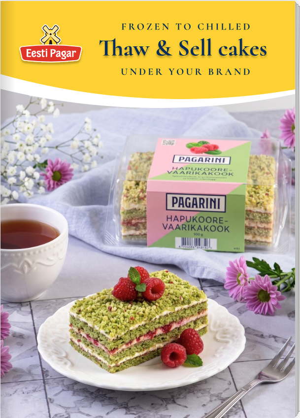 Thaw and Sell cakes Brochure