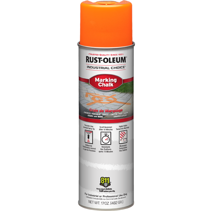 RUSTOLEUM CHALK  ORANGE