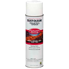 RUSTOLEUM CONSTRUCTION MARKING PAINT WHITE 12/CS
