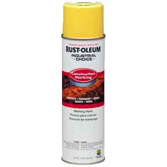 RUSTOLEUM CONSTRUCTION MARKING PAINT 12/PK HIGH VISIBILITY YELLOW