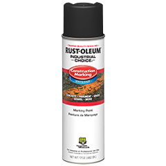 RUSTOLEUM CONSTRUCTION MARKING PAINT 12/CS M1400 BLACK