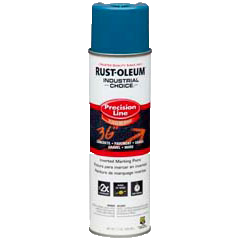 RUSTOLEUM CAUTION BLUE SOLVENT BASED