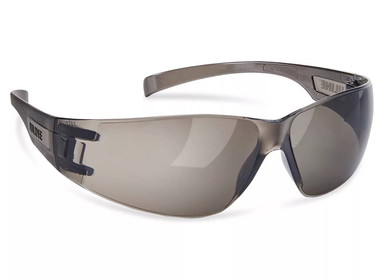 SAFETY GLASSES SMOKED LENS PIP