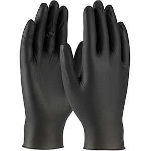 NITRILE GLOVES XL BLACK 100/BOX