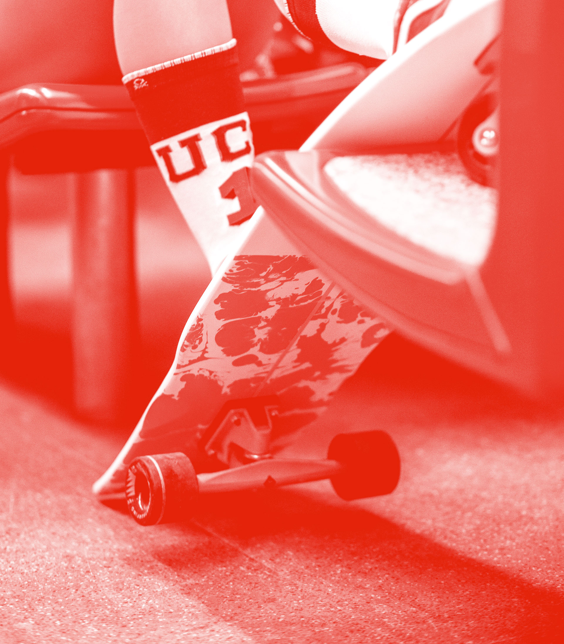 Street Surfing wheels in red