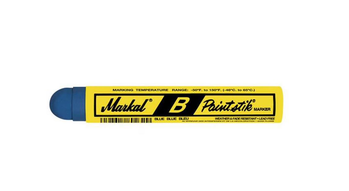 MARKING CRAYON/PAINT STICK BLUE 12/BOX