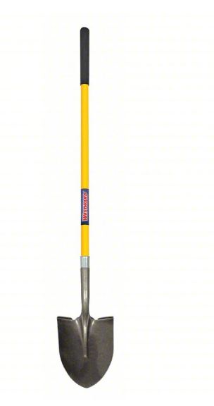 ROUND POINT SHOVEL 43" FIBERGLASS HANDLE