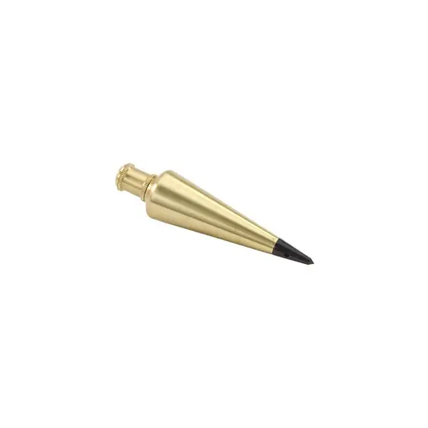 PLUMB BOB  8oz STEEL 15 FT LINE