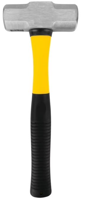 2LB SLEDGE HAMMER 16" FIBERGLASS HANDLE