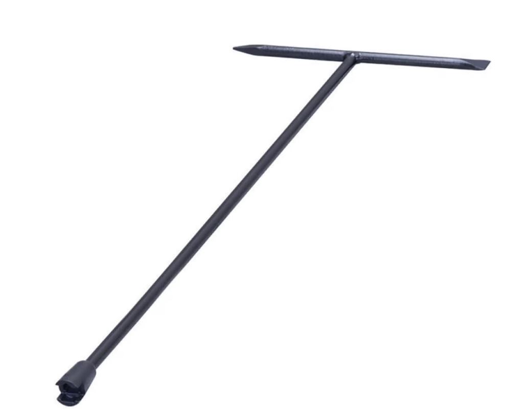 3FT COMBINATION CURB WRENCH STYLE 1321 CHISEL/POINT END