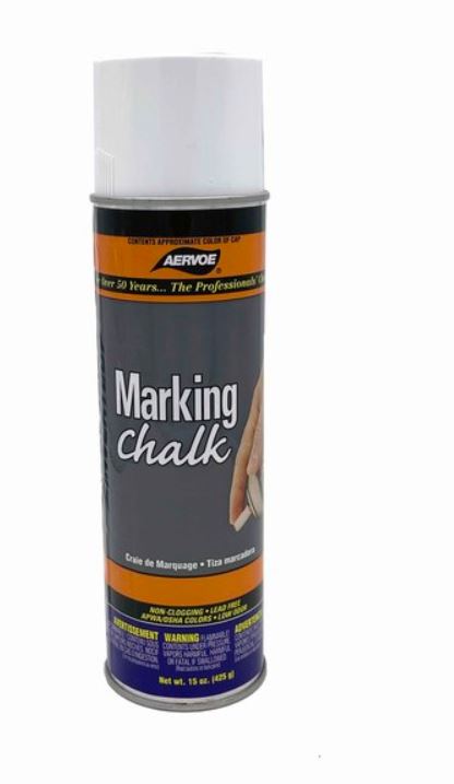 AER215 WHITE MARKING CHALK PAINT 15OZ