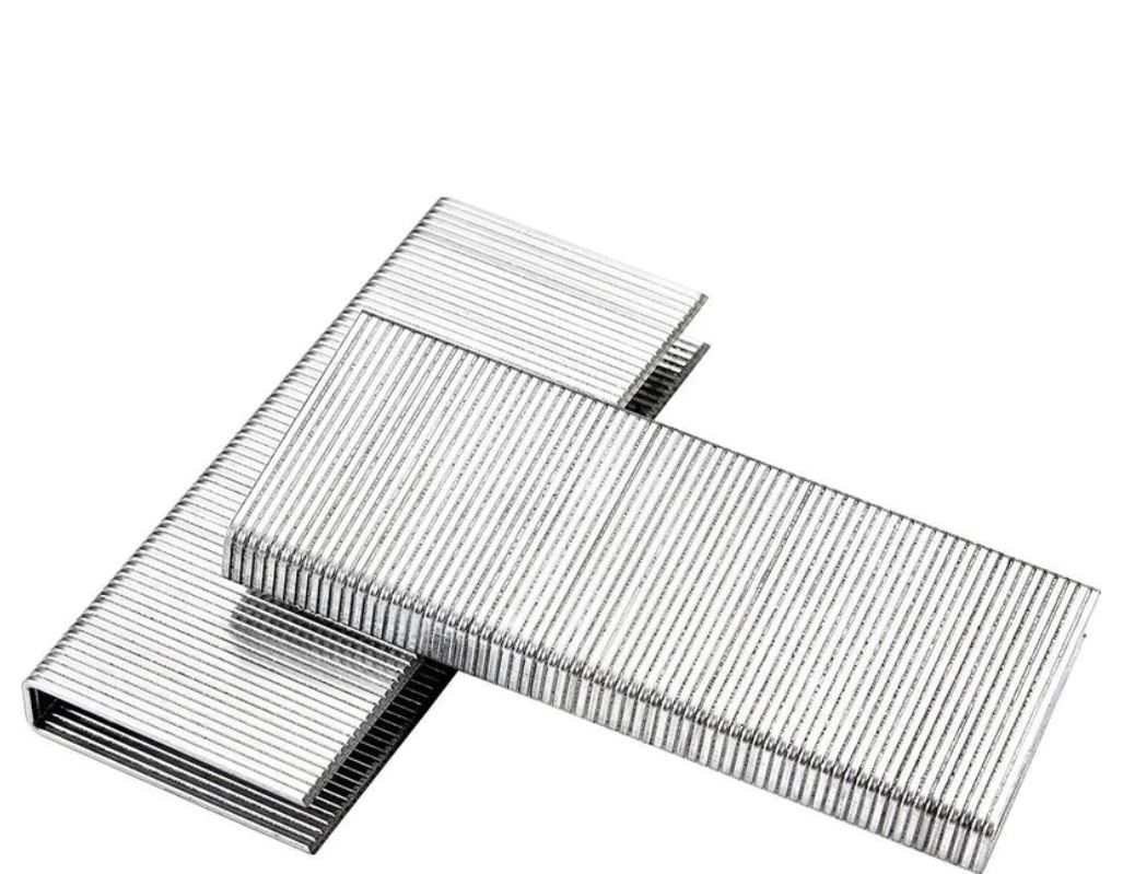 16 Gauge 7/16" Crown 3/4" to 2" Length Electro Galvanized Heavy Wire Staples 170034 (10010 per case)