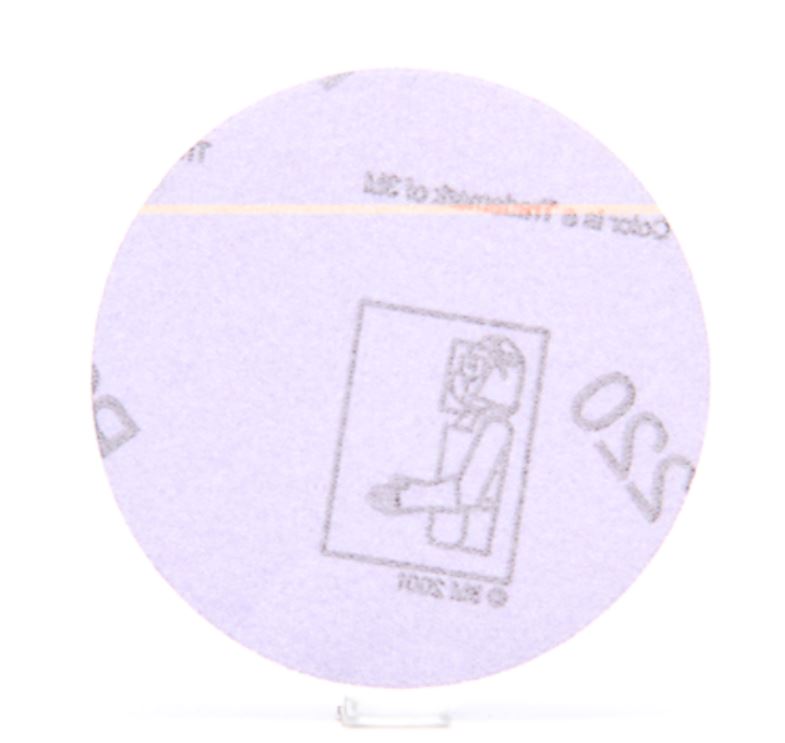3M 19625 3" DISC P400 HOOKIT PURPLE 50/BOX 4/CASE BOX