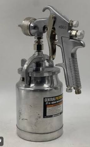 E1020 SPRAY GUN W/ ADJ 4001-9501, EG1020-28234