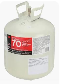 3M HOLDFAST 70 POLYSTYRENE ADHESIVE, 27.3LB CANISTER