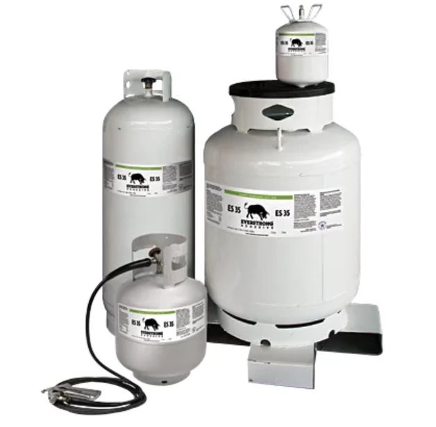 ES35 HP ADHESIVE CLEAR 38 LB CANISTER