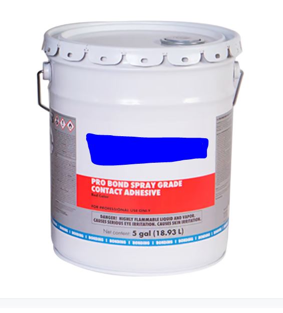 V4077 BRUSH GRADE CONTACT ADHESIVE HIGH PERFORMANCE 5 GAL PAIL     (90019-99)