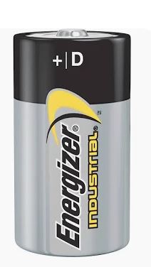 ENERGIZER  ALKALINE D BATTERY 72/CS, 12/SLV 73000391