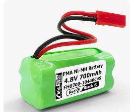 4.8V 700mAh NIMH AAA