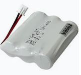 3.6V 800mAh 3AA RED/BLK LEADS RED/PLUG
