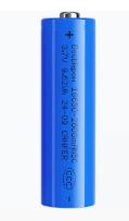 3.7V 2600mAh LITHIUM BUTTON TOP
