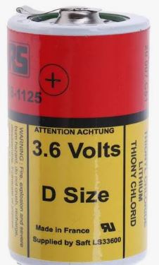3.6V SIZE D BATTERY LITHIUM