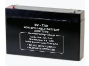 6V 7AH 10/CASE F1 TABS 3/16"