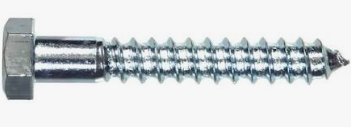 LAG SCREW 1/2 X 4 48979 125/CTN