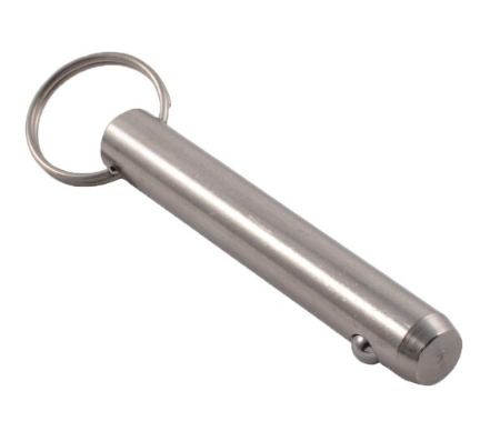 STAINLESS DETENT PIN 3/8 X 5 SS300 PLAIN (313597)