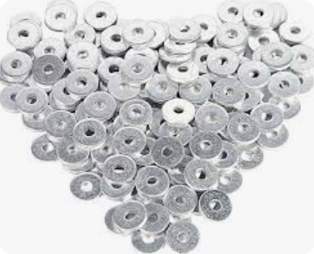 3/16"" X 1/2""  OD SBUP ALUMINUM BACK UP WASHERS 00413