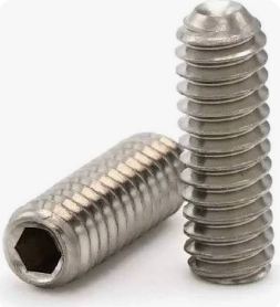 SKT SET SCREW 3/8-24 X 3/8, KNURLED CUP POINT, 100 PACK, 138814