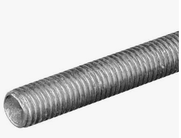 THREADED ROD 7/8-9 X 3' ZINC, 136167(4PC/BUNDLE)