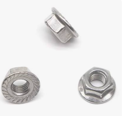 5/16-18 SERR FLANGE NUT ZN 137557 2800/CTN
