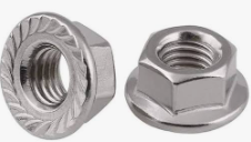 FLANGE NUT W/ SERR 5/8-11 CASE HARDENED 137565 450/CTN