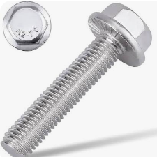 FLANGE BOLT 1/4-20 X 1/2 W/ SERRATIONS, GR5, ZINC, 2,500/CTN137578