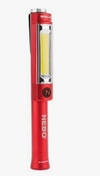 WORKBRITE 2  RECHARGEABLE 120 LUMENS WORKLIGHT  220 LUMENS FLOOD LIGHT REAR RED HAZARD BEACON