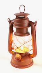OLD RED LANTERN 100 LUMENS