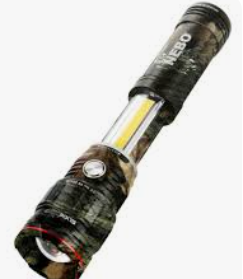 SLYDE KING CAMO, RECHARGEABLE 4X ZOOM 500 LUMENS