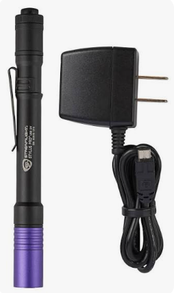 STYLUS PRO RECHARGEABLE W/USB COD, HOLSTER LED 250 LUMENS BLACK W/WHITE LIGHT