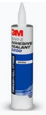 5200 MARINE ADHESIVE SEALANT, WHITE 295 ML CARTRIDGE 12/CASE