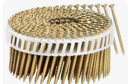 F44AC CN15W-PS65 SCR 15 DEG WIRE COIL NAILS, .113X X1-3/4, PHIL GALVANIZED, 2M/CTN