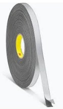SVT 116732G-111 FOAM TAPE 1/16"X 7/32" X 200' GRAY PVC PSA 1 SIDE P/N SW023