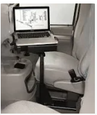RAM No-Drill Vehicle Mount for your Laptop or Tablet (for devices up to 12.31 inches wide)
