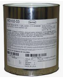 DR MD-102 Solvent Base Adhesive 1 Gal Pail Low VOC Gal MD-102LV