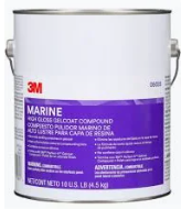 #06025 HIGH GLOSS GELCOAT COMPOUND 4 GL/CS 3431526 GALLON