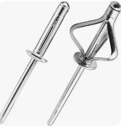 AX664 RIVET ALUM TRI-FOLD 3/16 DIA 5M/CTN