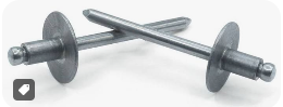 AL612A RIVET ALUM LG FLNG 3/16 DIA 3M/CTN