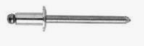AD36ABS RIVET ALUM 3/32 DIA